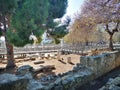 Agia Kyriaki church and Saint PaulÃ¢â¬â¢s pillar